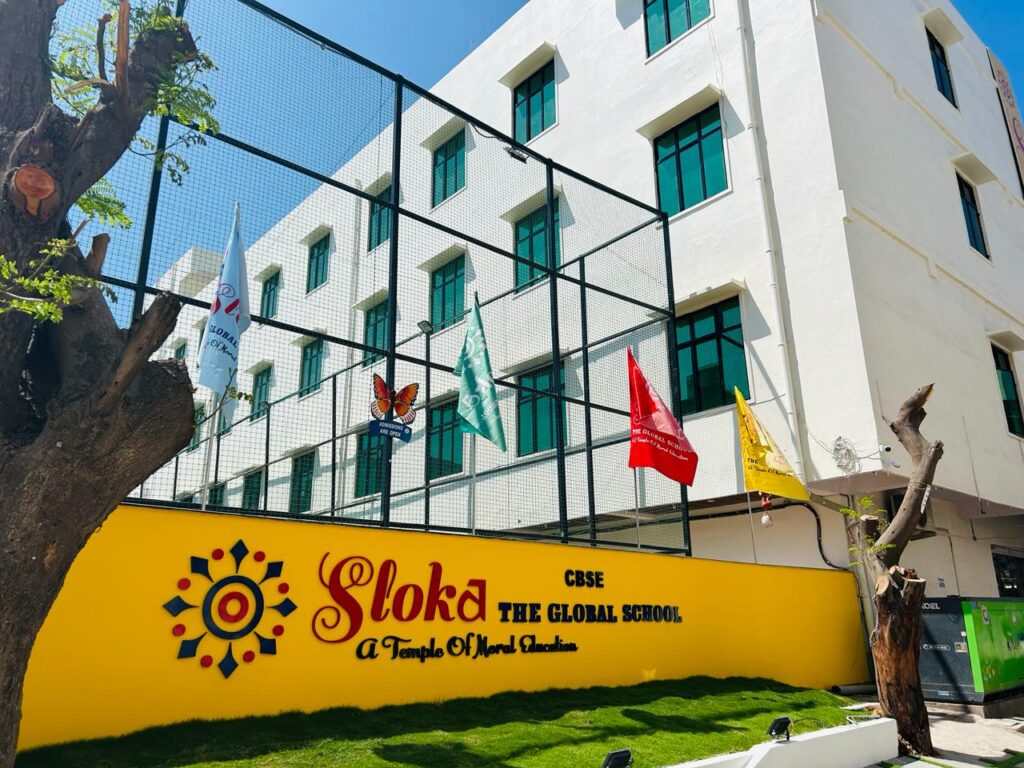 Sloka School Building